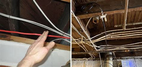 electrical box basement rec|basement electrical wiring run.